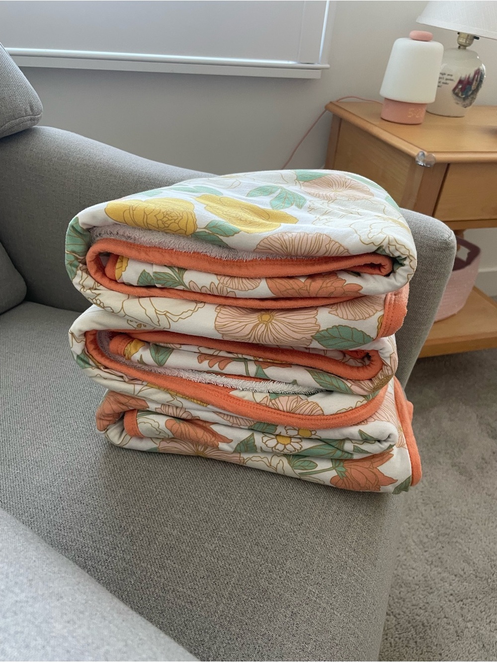 3 Well Loved Copper Pearl Infant Hooded Towels